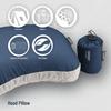 COCOON- Premium - Ultralight AirCore Hood Pillow - Light Blue view 2