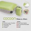 COCOON- Premium - Ultralight AirCore Hood Pillow - Light Blue view 3