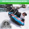 GoSports 44 Inch Heavy-Duty Winter Snow Tube with Premium Canvas Cover - Commercial Grade Sled - Retro view 4