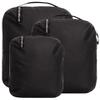 Adventure Travel Packing Cubes, IP65 Water&Dust Proof Organizer Wet Bags (3Piece/Waterproof, Jet Black) view 1