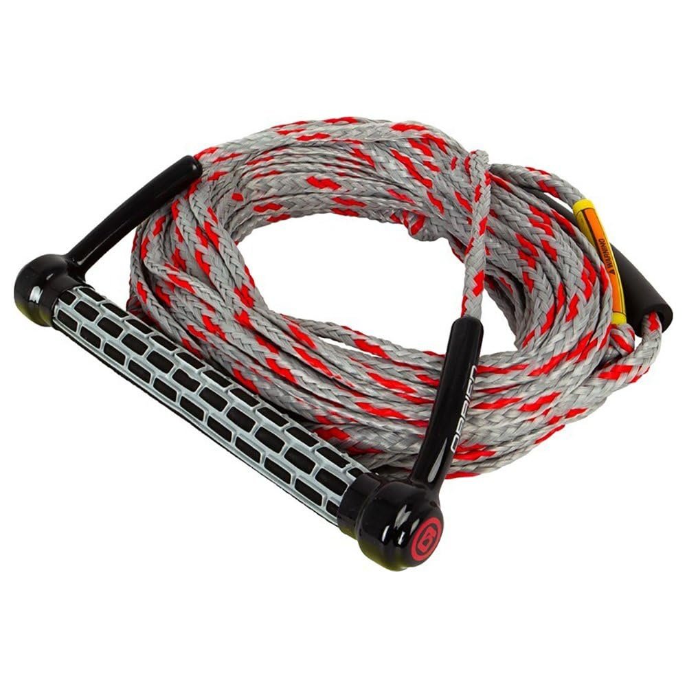 O'Brien 1 Section Combo Ski Rope, Black/Silver