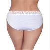 Vanity Fair Women's Flattering Lace Panties: Lightweight & Silky with Superior Stretch, White, 5 view 2