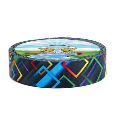 Country Brook Design - Memphis 90s Polyester Webbing (1 Inch, 20 Yards)