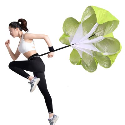 Resistance Parachute Speed Parachute, Running Parachute Resistance Trainer, Football/Track and Field Training Resistance Parachute, for Kids/Adult(Color:Green)