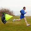 Resistance Parachute Running Umbrella, Speed Resistance Training Parachute Equipment with Adjustable Belt, for Improve Sprint Speed/Agility(Color:Black) view 4