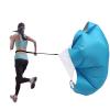 Resistance Parachute Running Speed Training, 57 in Speed Chute with Carry Bag,Resistance Running Parachute for Football Training Kids/Adults(Color:Blue) view 1