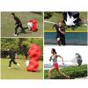 Resistance Parachute 57in Speed Parachute, Running Parachute Resistance Trainer,for Improving Speed/Stamina/Strength,with Adjustable Belt(Color:Red) view 2