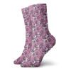 GULTMEE Fashion Compression Socks,Exotic Orchid Branch Tropic Essence Romantic Blossom Bouquet,Performance Polyester Cushioned Athletic Crew Socks for Running,Athletic, -12 inch view 1