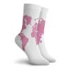 GULTMEE Funky Colorful Cushion Sport Socks,Earth Surface Spring Season Flower Garden Motivation Freshness Geography,Athletic Cushioned Running Performance Crew Socks For Men/Women, -12 inch view 2