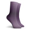 Ombre Funny Compression Socks Women and Men,Hollywood Glam Show Inspired Color Ombre Design Abstract Representation Digital Image,Best for Circulation,Running,Athletic,Nurse,Travel,Purple -12 inch view 2