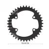 Bicycle Accessories Round Narrow Wide Chainwheel 32T/34T/36T/38T BCD 96MM Chainring Bike Circle Crankset Bike Parts (Color : Black, Size : 38T) view 2