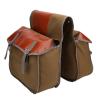 Bicycle Accessories Bike Rear Bag Large Capacity Bicycle Saddle Tail Pouch Outdoor Cycling Mountain Bike Bike Parts (Color : Dark Khaki) view 1