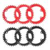 Bicycle Accessories Round Narrow Wide Chainwheel 32T/34T/36T/38T BCD 96MM Chainring Bike Circle Crankset Bike Parts (Color : Red, Size : 36T) view 3