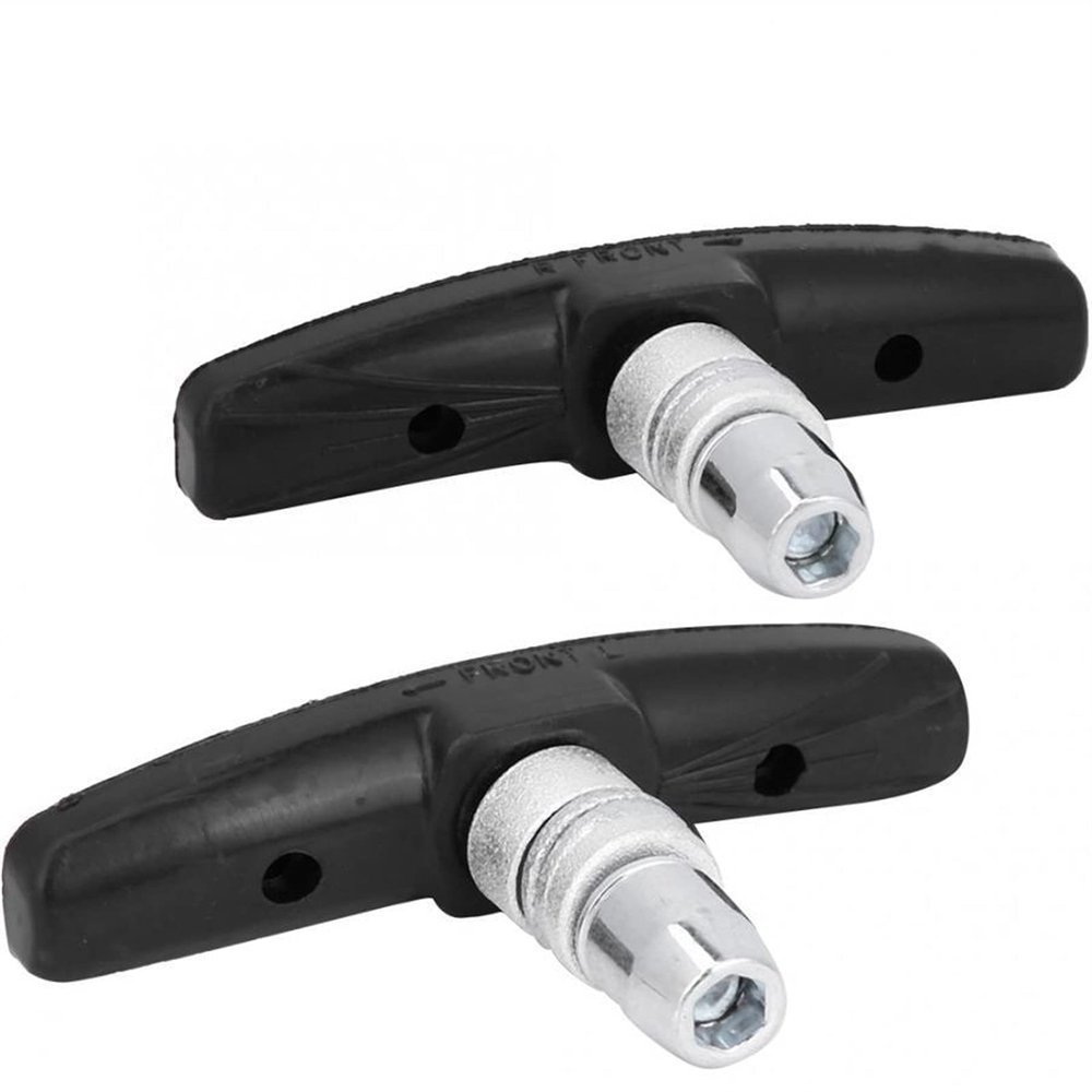 Bicycle Accessories 1 Pair Mountain Road Bike Brake Pads Braking V-Brake Holder Blocks Bicycle V-Brake Holder Shoes Cycling Bike Parts