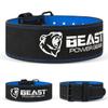 Beastpowergear Power Weight Lifting Belt (10MM Thick & 4 Inches Wide) Advanced Back Support for Weightlifting and Heavylifting Powerlifting Squats Deadlift Training Belts - Men & Women view 3