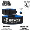 Beastpowergear Power Weight Lifting Belt (10MM Thick & 4 Inches Wide) Advanced Back Support for Weightlifting and Heavylifting Powerlifting Squats Deadlift Training Belts - Men & Women view 4
