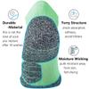 CWVLC Unisex Cushioned Compression Athletic Ankle Socks Multipack, 3-pairs Light-green, S (5-7 W US/ 3.5-5.5 M US) view 4