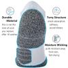 CWVLC Unisex Cushioned Compression Athletic Ankle Socks Multipack, 6-pairs White, M (7.5-10 W US/ 6-8.5 M US) view 4