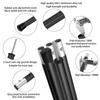 SAN LIKE Aluminum Tent Poles for Tarp - 75in Collapsible Poles for Awnings, Canopy, Rain Fly, Shelter - 2 Sets (5 Sections) view 3