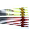 12pc Custom Length Carbon Arrows for 15-80 Lb Compound Bow ID 4.2mm .165" 22-32 Inch Spine 400 500 600 700 800 900 1000 Target Practice & Hunting Arrow Adult Youth Shooting view 1