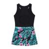 YONGHS Kids Girls Gymnastics Leotards Backless Shorts Jumpsuit Ballet Dance Unitard Sports Biketards Black Lily 4 Years view 2