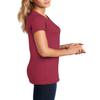JustBlanks Ladies Ultra Soft 100% Cotton Jersey Racerback Gym Running Yoga Sleeveless Tank Top for Women - Sangria - 2XL view 3