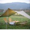 GIBZ Camping Tent Tarp Shelter Waterproof Windproof Lightweight Durable Rainfly Shelter for Snow Beach Camping Outdoor Travel Clssic White 360420cm view 3