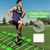 Pro Speed & Agility Training SetIncludes 12 Rung 20ft Adjustable Agility Ladder with Carrying Bag, 12 Disc Cones, 4 Steel Stakes, 1 Resistance Parachute, Use Equipment to Improve Footwork Any Sport view 4