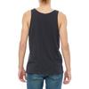JustBlanks Unisex Adult Sleeveless Tank Top Blend Comfort Jersey 100% Airlume Scoop Neck Tank Top Shirt for Unisex Adults - Dark Grey - Medium view 2