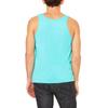 JustBlanks Unisex Adult Sleeveless Tank Top Blend Comfort Jersey 100% Airlume Scoop Neck Tank Top Shirt for Unisex Adults - Teal - Medium view 2