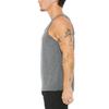 JustBlanks Unisex Adult Sleeveless Tank Top Blend Comfort Jersey 100% Airlume Scoop Neck Tank Top Shirt for Unisex Adults - Grey Triblend - XX-Large view 3