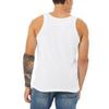 JustBlanks Unisex Adult Sleeveless Tank Top Blend Comfort Jersey 100% Airlume Scoop Neck Tank Top Shirt for Unisex Adults - White - X-Large view 2