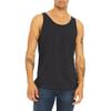 JustBlanks Unisex Adult Sleeveless Tank Top Blend Comfort Jersey 100% Airlume Scoop Neck Tank Top Shirt for Unisex Adults - Dark Grey - X-Large view 1