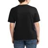 JustBlanks Youth Short Sleeve Tee Dri-Power Active Cotton-Polyester Cotton Performance T-Shirt Crewneck Tee for Big Boys - Black - Medium view 2