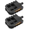 SJHY Bicycle Accessories 1 Pair Bicycle Pedals Plastic Mountain Bicycle Road Bike Folding Pedal Lightweight Cycling Part Bike Parts view 3