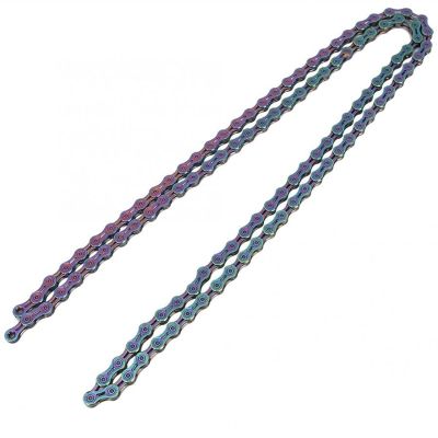 Bicycle Accessories Portable Ultra-Light 116 Links Bike Chain 10 Speed Bicycle Chain Replacement Part for Mountain Road Bike Bike Parts