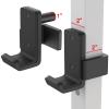 SELEWARE J Hooks for Power Rack, Heavy Duty Barbell J Cups for 2" x 2" Tube Squat Rack with 1" Hole, 1500lbs Capacity, Set of 2 view 1