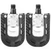 SJHY Bicycle Accessories 1 Pair Bearing Bicycle Pedals Aluminum Alloy Mountain Road Bicycle Bike Folding Pedal Lightweight Cycling Pedals Bike Parts view 3