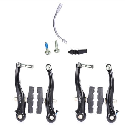 SJHY Bicycle Accessories 1/2 Pairs Bike Brakes Aluminium Alloy Mountain Bicycle V -Brake with Brake Pads Bicycle Brakes for 24" 26" Bike Bike Parts (Color : 2 Pairs)