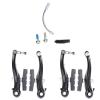 SJHY Bicycle Accessories 1/2 Pairs Bike Brakes Aluminium Alloy Mountain Bicycle V -Brake with Brake Pads Bicycle Brakes for 24" 26" Bike Bike Parts (Color : 2 Pairs) view 3