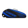 UNISTRENGH Portable Badminton Racket Bag Multifunction Single Shoulder Racket Bag for 3 Racquet or Double Tennis Racket, for Men and Women (Blue/Black) view 1