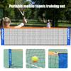 Portable Badminton Net for Tennis, Soccer, Volleyball Training Net Backyard Sport Training Foldable Portable Badminton Tennis Net for Indoor Outdoor Court Garden Beach Backyard (10ft) view 4