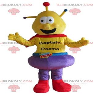 SPOTSOUND Captain Cosmo alien yellow REDBROKOLY Mascot