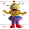 SPOTSOUND Captain Cosmo alien yellow REDBROKOLY Mascot view 1