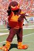 SPOTSOUND Brown and orange turkey REDBROKOLY Mascot