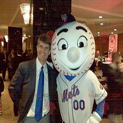 SPOTSOUND White baseball REDBROKOLY Mascot