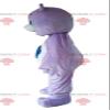 SPOTSOUND Purple and white care bear REDBROKOLY Mascot with a cloud view 1