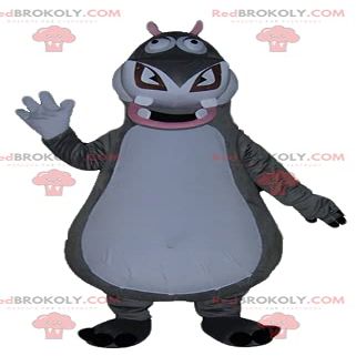 SPOTSOUND REDBROKOLY Mascot Gloria the hippopotamus from Madagascar cartoon