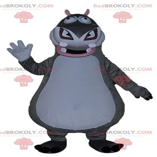 SPOTSOUND REDBROKOLY Mascot Gloria the hippopotamus from Madagascar cartoon