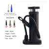 FHYTGBS 1 pcs Bike Pump -Foot Pump with Gauge Road Portable Air Bicycle Pump Compressor MTB Pedal Tire Inflator (Color : Whithout Barometer) view 2